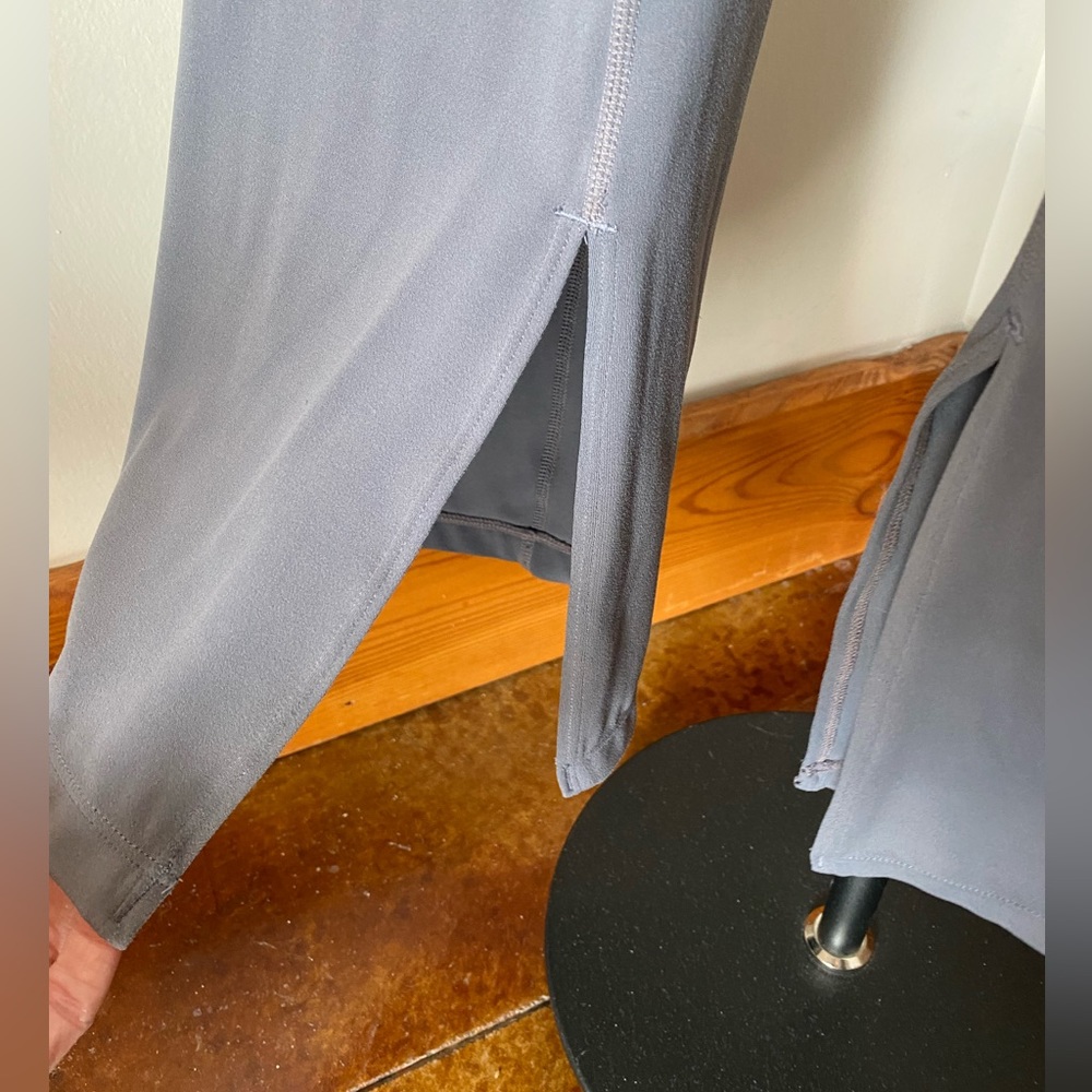 Athleta Barre Flare Pant S Petite Silverbells/Taupe - Picture 8 of 11
